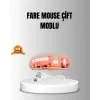 Çift Modlu Kablosuz Bluetooth 5.0 + 2.4GHz Mouse – 3 Cihaz Bağlantılı, Hızlı Geçiş Düğmeli
