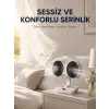 Çift Yöne Hava Üfleyen Masa ve Duvar Tipi Vantilatör