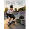 Çocuk Koruyucu Dizlik Dirseklik ve El Bilek Koruyucu Seti 2 Adet Siyah