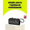 Dahili Type-C Konektörlü Mini 2000mAh Powerbank