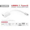 Dark DK-AC-U31XHD Usb3.1 Type C - HDMI 4K 30Hz