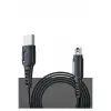 DC24 Micro USB Kablo 1.2M 4A - Siyah