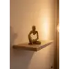 Dekoratif Sarı İnsan Figürü Modern Masa ve Raf Süsü