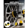 Derinlemesine Temizlik İçin Dayanıklı Kıllı Matkap Fırçası Başlığı