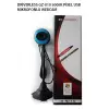 DRİVERLESS GZ-010 5000K PİXEL USB MIKROFONLU WEBCAM