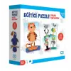 Eğitici Puzzle - Neşeli Hayvanlar
