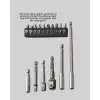 Ergonomik 16 Parça Bits Tornavida Uç ve Adaptör Seti