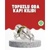 Estetik Güvenli Topuzlu Kapı Kilidi
