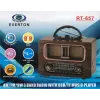 Everton Rt-657 Bluetooth Fm-Usb-Tf-Aux Şarjlı Nostaljik Radyo