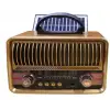 Everton RT-682 Solarlı,Şarjlı Nostaljik Radyo (Bluetooth-USB-SD-FM )