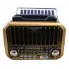Everton RT-685 Şarjlı,Solarlı Nostaljik Radyo ( Bluetooth-USB-SD-FM)