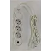Fly 3393-01 3lü 2mt 2.1A Anahtarlı 2Usb Şarj Çıkışlı Akım Korumalı 2500w