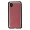Galaxy A01 Core Kılıf Miami Şeffaf Silikon - Siyah
