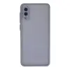 Galaxy A02 Kılıf Montreal Silikon Kapak - Gri