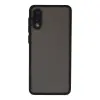 Galaxy A02 Kılıf Montreal Silikon Kapak - Siyah
