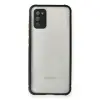 Galaxy A02S Kılıf Miami Şeffaf Silikon - Siyah