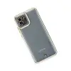 Galaxy A03 Kılıf Liva Lens Silikon - Beyaz