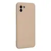 Galaxy A03 Kılıf Nano içi Kadife Silikon - Pudra