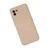 Galaxy A03 Kılıf Nano içi Kadife Silikon - Pudra