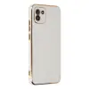 Galaxy A03 Kılıf Volet Silikon - Beyaz
