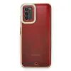 Galaxy A03S Kılıf Liva Lens Silikon - Beyaz