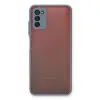 Galaxy A03S Kılıf Montreal Silikon Kapak - Gri