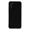 Galaxy A03S Kılıf Nano içi Kadife Silikon - Siyah