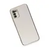 Galaxy A03S Kılıf Volet Silikon - Beyaz