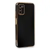 Galaxy A03S Kılıf Volet Silikon - Siyah