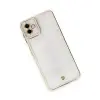 Galaxy A04 Kılıf Liva Lens Silikon - Beyaz