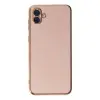 Galaxy A04 Kılıf Volet Silikon - Pembe