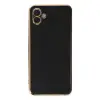 Galaxy A04E Kılıf Volet Silikon - Siyah