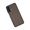 Galaxy A04S Kılıf Montreal Silikon Kapak - Siyah