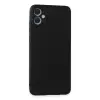 Galaxy A05 Kılıf First Silikon - Siyah
