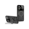 Galaxy A06 Kılıf Joy Lens Standlı Kapak - Siyah