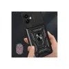 Galaxy A06 Kılıf Pars Lens Yüzüklü Silikon - Siyah