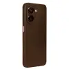 Galaxy A07 4G Auto Focus Karbon Kapak - Kahverengi