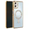 Galaxy A07 4G Joke Simli Magneticsafe Kılıf - Gold