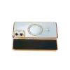 Galaxy A07 4G Joke Simli Magneticsafe Kılıf - Gold