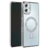 Galaxy A07 4G Joke Simli Magneticsafe Kılıf - Gümüş