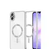 Galaxy A07 4G Kross Magneticsafe Kapak - Gümüş