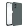 Galaxy A07 4G Nano içi Kadife Silikon - Gri