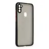 Galaxy A11 Kılıf Montreal Silikon Kapak - Siyah