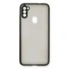 Galaxy A11 Kılıf Montreal Silikon Kapak - Siyah