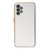 Galaxy A13 4G Kılıf Volet Silikon - Beyaz