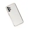 Galaxy A13 4G Kılıf Volet Silikon - Beyaz
