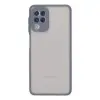 Galaxy A22 Kılıf Montreal Silikon Kapak - Gri