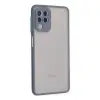 Galaxy A22 Kılıf Montreal Silikon Kapak - Gri