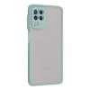 Galaxy A22 Kılıf Montreal Silikon Kapak - Turkuaz