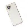 Galaxy A22 Kılıf Volet Silikon - Beyaz